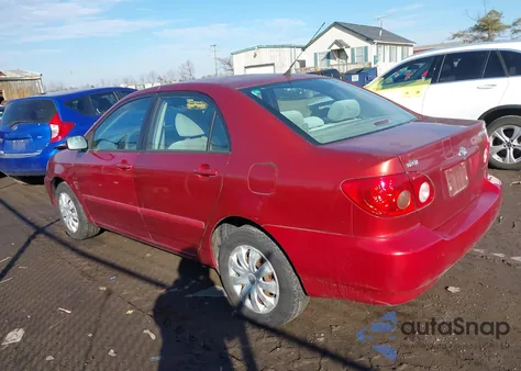 2007 Toyota Corolla Le from USA, damaged, VIN 2T1BR32E87C825566